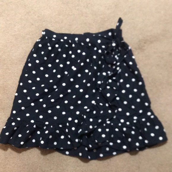 🌸NEW🌸 Moschino Cheap and Chic Vintage Wrap Polka Dot Skirt - Picture 2 of 14